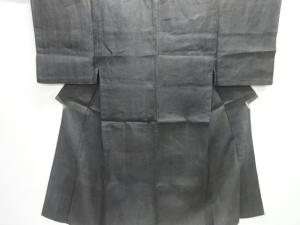 アンティーク　本場能登上布 縞織り出し男物着物